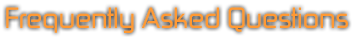 Frequently Asked Questions